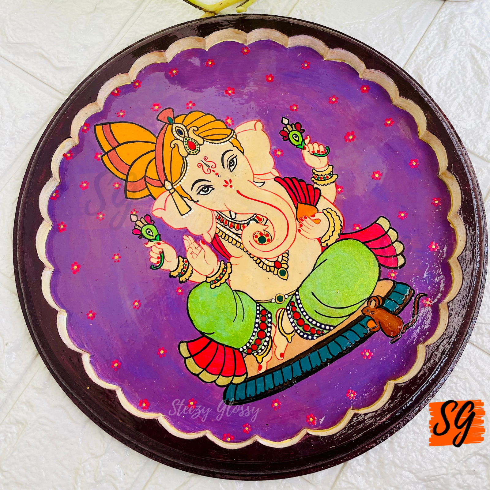 Ganesha Wooden Frame