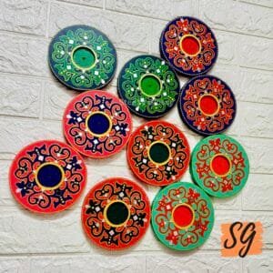 Wooden Tea-Light Candle Holders