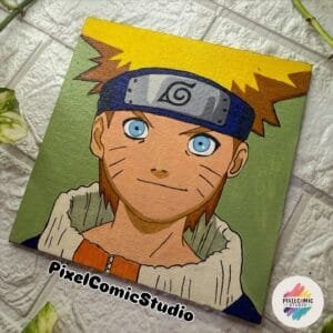 Hand-painted Naruto on Canvas